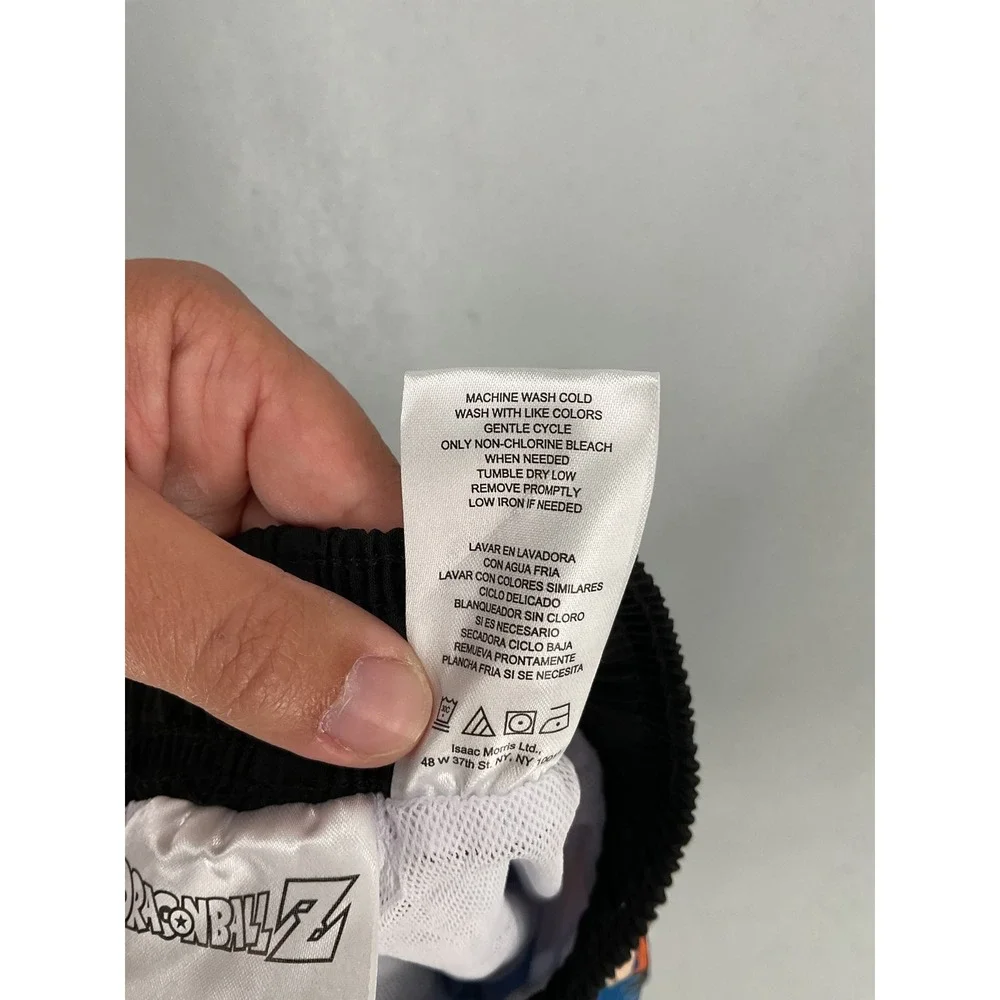 Dragon Ball Z Boys Swim Trunks Goku Graphic Blue Board Shorts Size 6/7